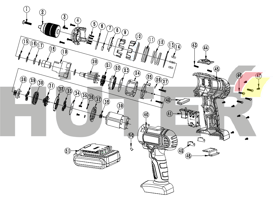 Li-ion (до KP37) KPV 72/14/9